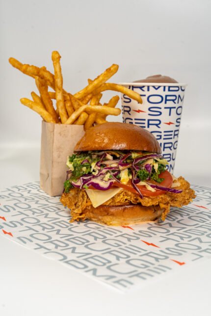 SPICY DELUXE CHICKEN SANDWICH COMBO